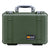 Pelican 1500 Case, OD Green with Silver Handle & Latches ColorCase 