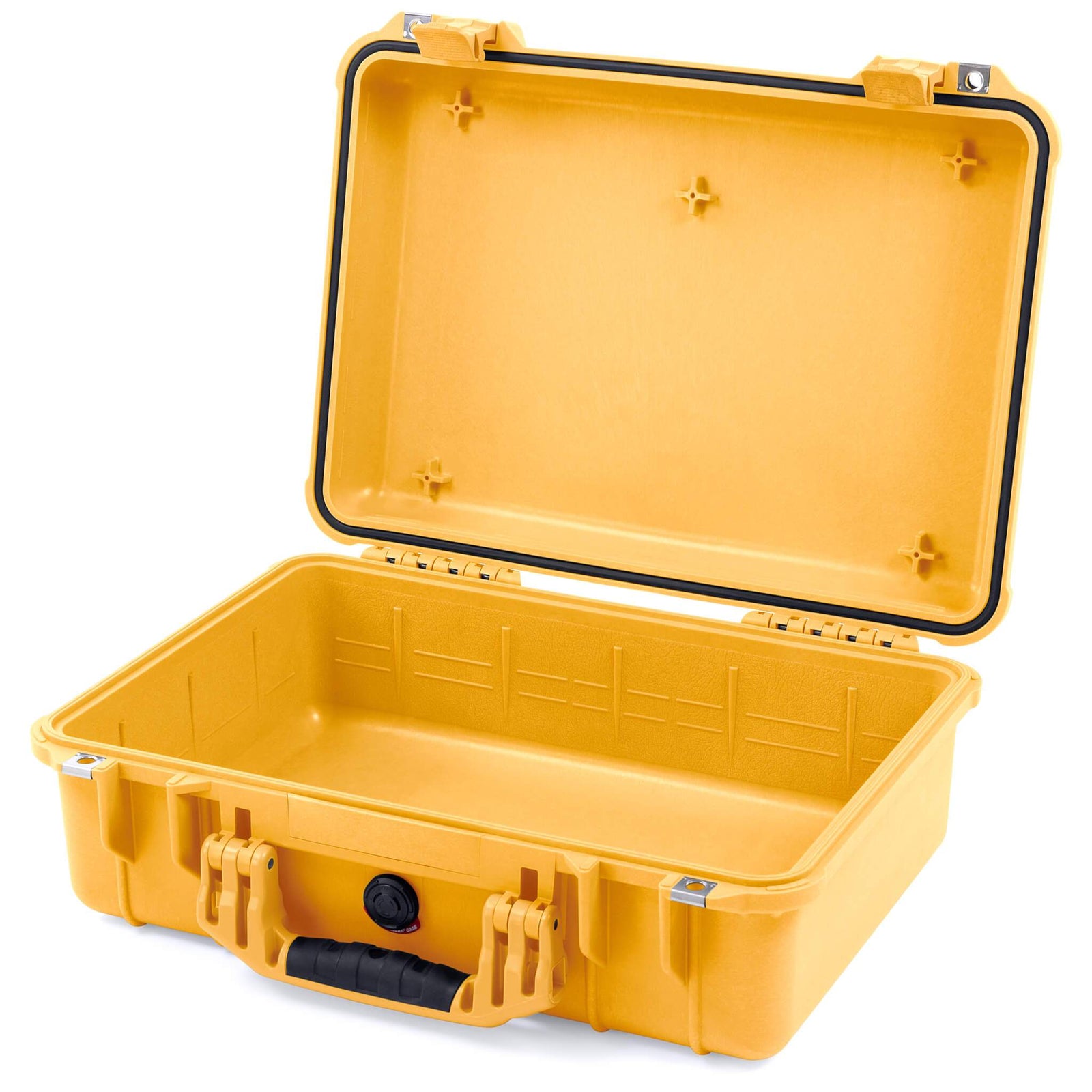Pelican 1500 Case, Yellow None (Case Only) ColorCase 015000-0000-240-240