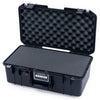 Pelican 1506 Air Case, Black with Press & Pull™ Latches Pick & Pluck Foam with Convolute Lid Foam ColorCase 015060-0001-110-110