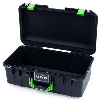Pelican 1506 Air Case, Black with Lime Green Handles & Latches None (Case Only) ColorCase 015060-0000-110-300