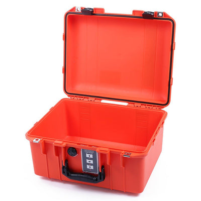 Pelican 1507 Air Case, Orange with Black Handle & Latches None (Case Only) ColorCase 015070-0000-150-110