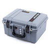 Pelican 1507 Air Case, Silver with Black Handle & Latches ColorCase