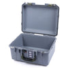 Pelican 1507 Air Case, Silver with OD Green Handle & Latches None (Case Only) ColorCase 015070-0000-180-130