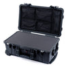 Pelican 1510 Case, Black Pick & Pluck Foam with Mesh Lid Organizer ColorCase 015100-0101-110-110