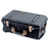 Pelican 1510 Case, Black with Desert Tan Handles & Latches ColorCase