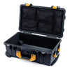 Pelican 1510 Case, Black with Yellow Handles & Latches Mesh Lid Organizer Only ColorCase 015100-0100-110-240