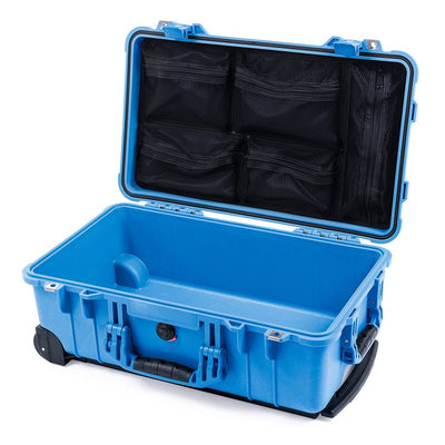 Pelican 1510 Case, Blue Mesh Lid Organizer Only ColorCase 015100-0100-120-120