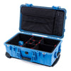 Pelican 1510 Case, Blue TrekPak Divider System with Computer Pouch ColorCase 015100-0220-120-120