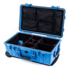 Pelican 1510 Case, Blue TrekPak Divider System with Mesh Lid Organizer ColorCase 015100-0120-120-120