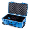Pelican 1510 Case, Blue TrekPak Divider System with Convolute Lid Foam ColorCase 015100-0020-120-120