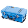 Pelican 1510 Case, Blue with Silver Handles & Latches ColorCase