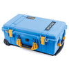 Pelican 1510 Case, Blue with Yellow Handles & Latches ColorCase
