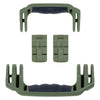 Pelican 1510 Replacement Handles & Latches, OD Green (Set of 2 Handles, 2 Latches) ColorCase