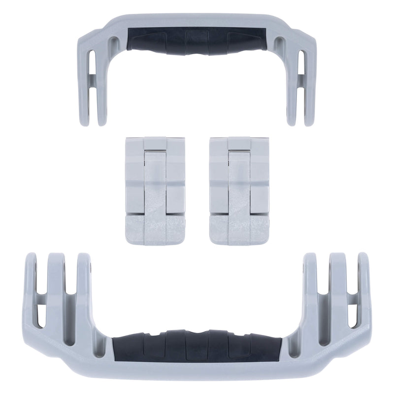 Pelican 1510 Replacement Handles & Latches, Silver (Set of 2 Handles, 2 Latches) ColorCase 