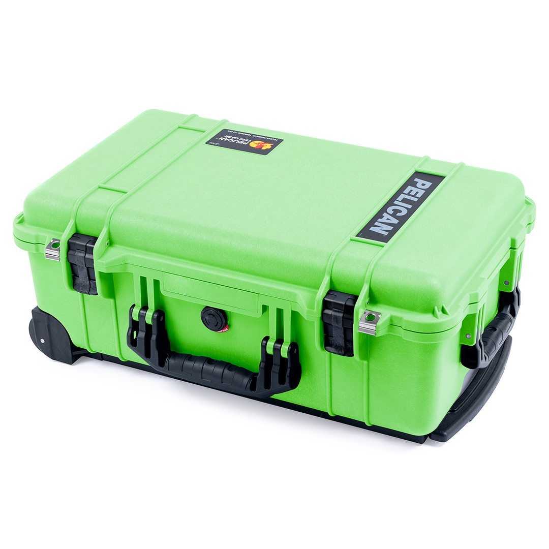Pelican 1510 Case, Lime Green with Black Handles &amp; Latches ColorCase 