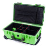 Pelican 1510 Case, Lime Green with OD Green Handles & Latches TrekPak Divider System with Computer Pouch ColorCase 015100-0220-300-130