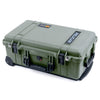 Pelican 1510 Case, OD Green with Black Handles & Latches ColorCase