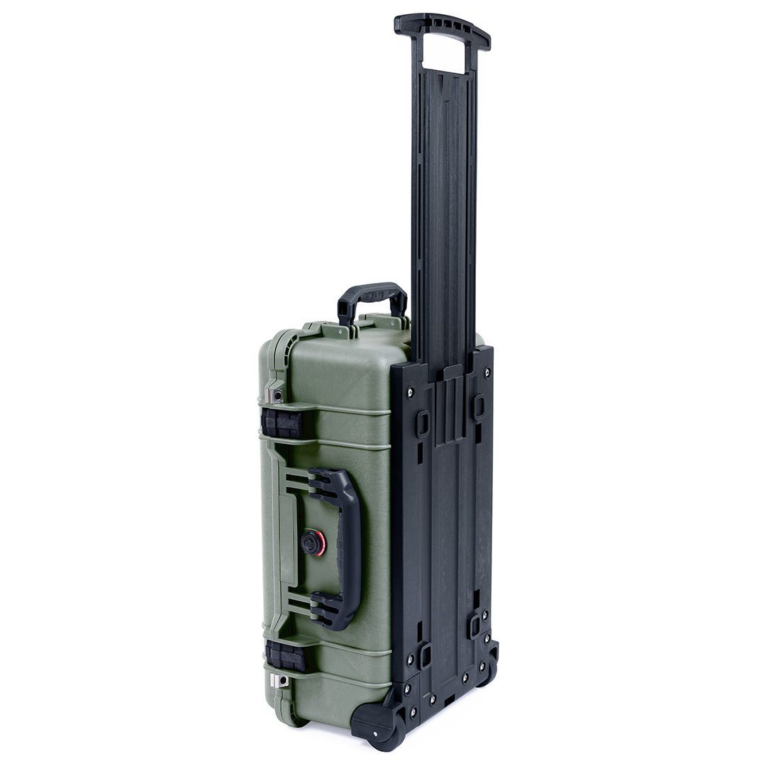 Pelican 1510 Case, OD Green with Black Handles &amp; Latches ColorCase 