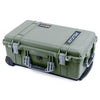 Pelican 1510 Case, OD Green with Silver Handles & Latches ColorCase
