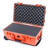 Pelican 1510 Case, Orange Pick & Pluck Foam with Convolute Lid Foam ColorCase 015100-0001-150-150