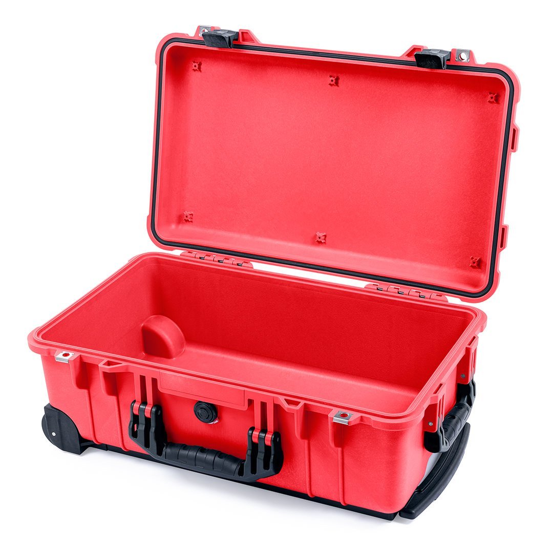 Pelican 1510 Case, Red with Black Handles &amp; Latches None (Case Only) ColorCase 015100-0000-320-110