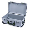 Pelican 1510 Case, Silver with OD Green Handles & Latches None (Case Only) ColorCase 015100-0000-180-130