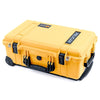 Pelican 1510 Case, Yellow with Black Handles & Latches ColorCase