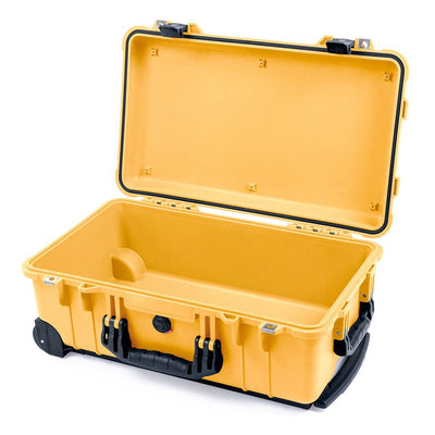 Pelican 1510 Case, Yellow with Black Handles & Latches None (Case Only) ColorCase 015100-0000-240-110