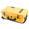 Pelican 1510 Case, Yellow with OD Green Handles & Latches ColorCase