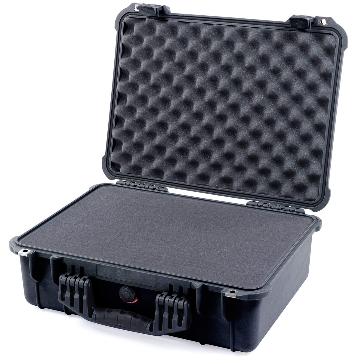 Pelican 1520 Case, Black Pick &amp; Pluck Foam with Convolute Lid Foam ColorCase 015200-0001-110-110