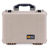 Pelican 1520 Case, Desert Tan with Black Handle & Latches ColorCase