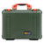 Pelican 1520 Case, OD Green with Orange Handle & Latches ColorCase 
