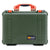 Pelican 1520 Case, OD Green with Orange Handle & Latches ColorCase 