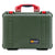 Pelican 1520 Case, OD Green with Red Handle & Latches ColorCase 