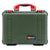 Pelican 1520 Case, OD Green with Red Handle & Latches ColorCase 