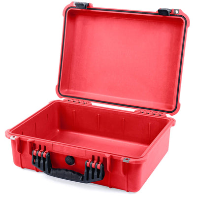 Pelican 1520 Case, Red with Black Handle & Latches None (Case Only) ColorCase 015200-0000-320-110