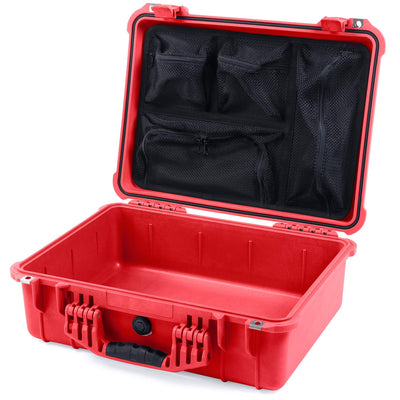 Pelican 1520 Case, Red Mesh Lid Organizer Only ColorCase 015200-0100-320-320