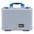 Pelican 1520 Case, Silver with Blue Handle & Latches ColorCase 
