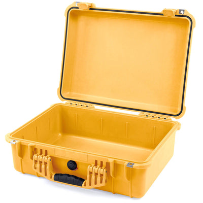 Pelican 1520 Case, Yellow None (Case Only) ColorCase 015200-0000-240-240