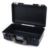 Pelican 1525 Air Case, Black with Desert Tan Handle & Latches None (Case Only) ColorCase 015250-0000-110-310