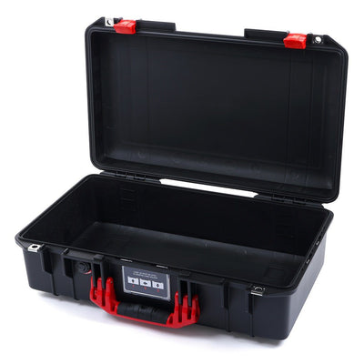 Pelican 1525 Air Case, Black with Red Handle & Latches None (Case Only) ColorCase 015250-0000-110-320