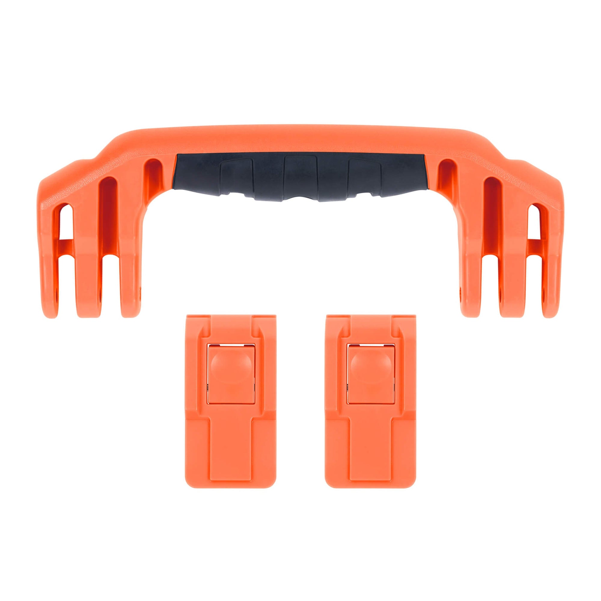 Pelican 1525 Air Replacement Handle & Latches, Orange, Push-Button (Set of 1 Handle, 2 Latches) ColorCase 