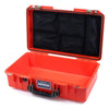 Pelican 1525 Air Case, Orange with OD Green Handle & Latches Mesh Lid Organizer Only ColorCase 015250-0100-150-130