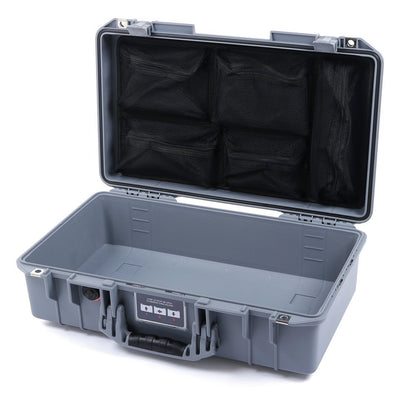 Pelican 1525 Air Case, Silver Mesh Lid Organizer Only ColorCase 015250-0100-180-180