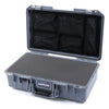 Pelican 1525 Air Case, Silver Pick & Pluck Foam with Mesh Lid Organizer ColorCase 015250-0101-180-180
