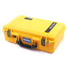 Pelican 1525 Air Case, Yellow with OD Green Handle & Latches ColorCase