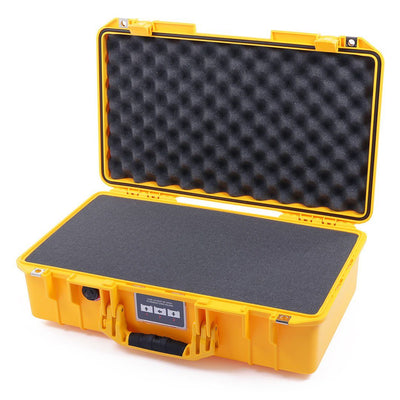 Pelican 1525 Air Case, Yellow Pick & Pluck Foam with Convolute Lid Foam ColorCase 015250-0001-240-240