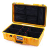 Pelican 1525 Air Case, Yellow TrekPak Divider System with Mesh Lid Organizer ColorCase 015250-0120-240-240