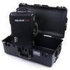 Pelican 1535 & 1615 Air Case Bundle, Black with OD Green Handles & Latches ColorCase