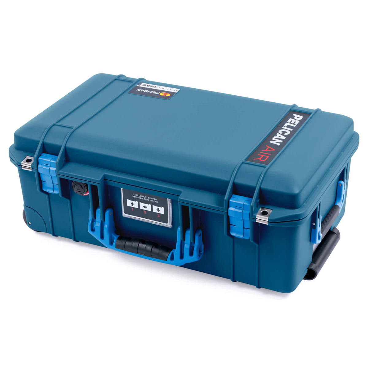 Pelican 1535 Air Case, Indigo with Blue Handles &amp; Latches ColorCase 